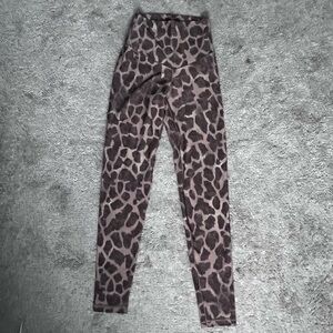 aerie cheetah print leggings